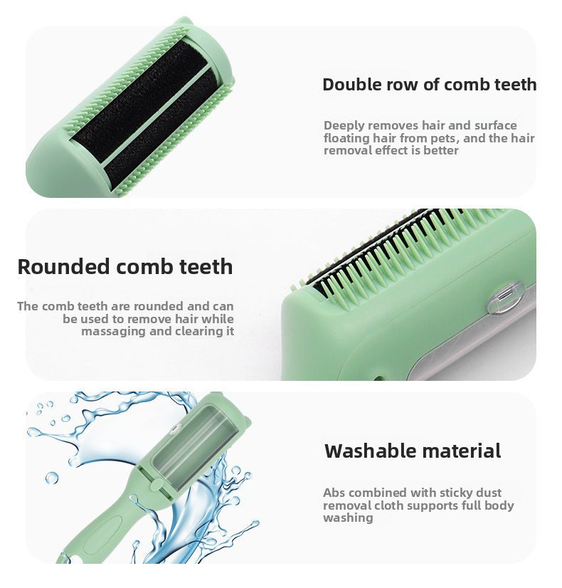 Cat hair brush, pet comb, needle comb, floating hair comb, dog hair removal comb, dog and cat hair cleaner, cleaning tool