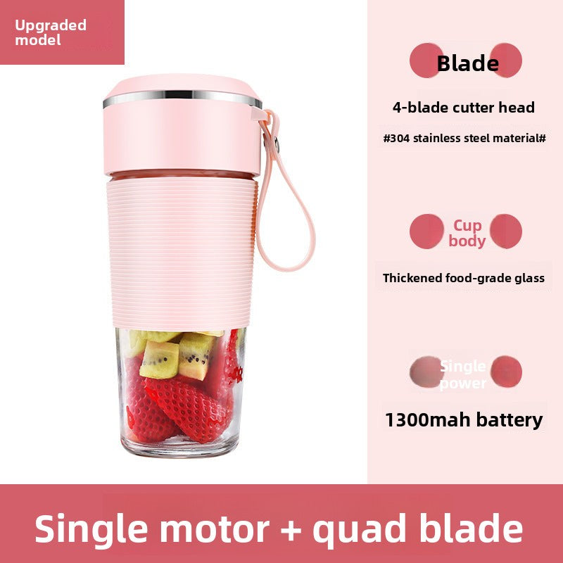 Directly supplied by the manufacturer, small household juicer USB Rechargeable Wireless Portable Fully Automatic Juicer Mini Juice Maker