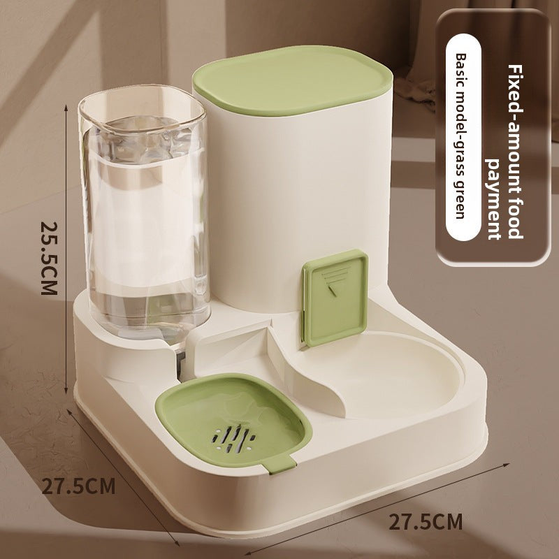 Automatic feeding and watering all-in-one machine, pet water dispenser, feeder, cat water dispenser, cat bowl, dog bowl, cross-border wholesale