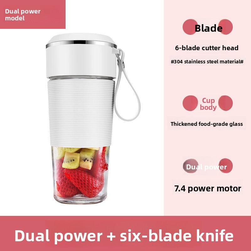 Directly supplied by the manufacturer, small household juicer USB Rechargeable Wireless Portable Fully Automatic Juicer Mini Juice Maker