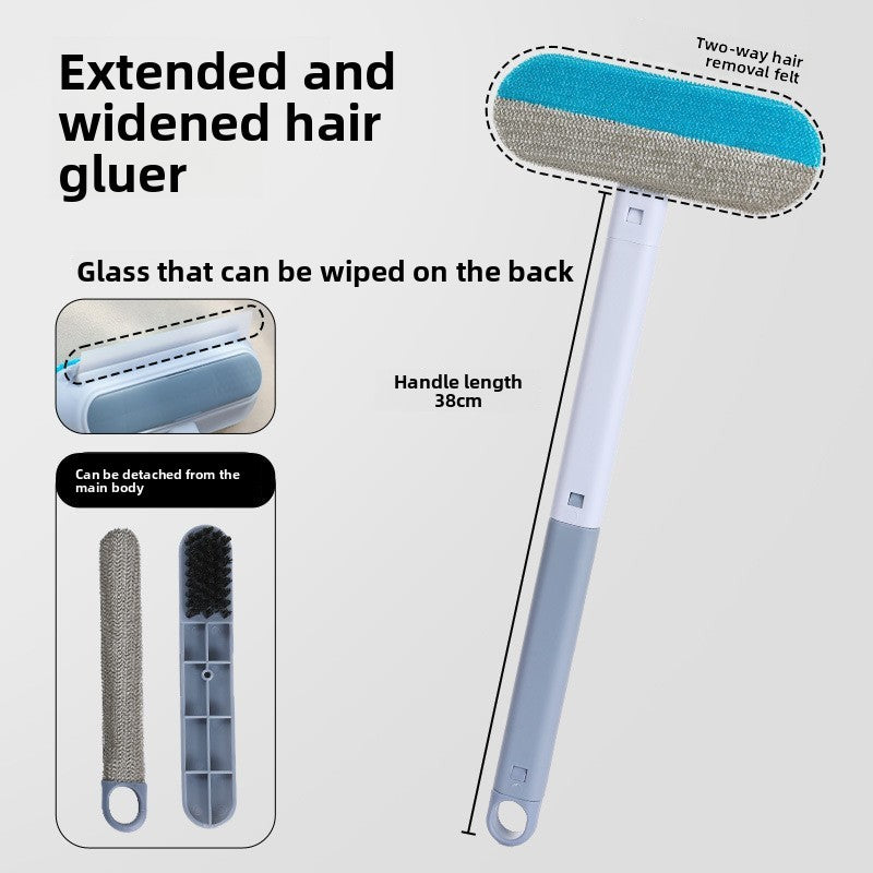 Dog and cat hair removal brush, two-way hair remover, pet cleaning and grooming tool, in-stock wholesale lint remover