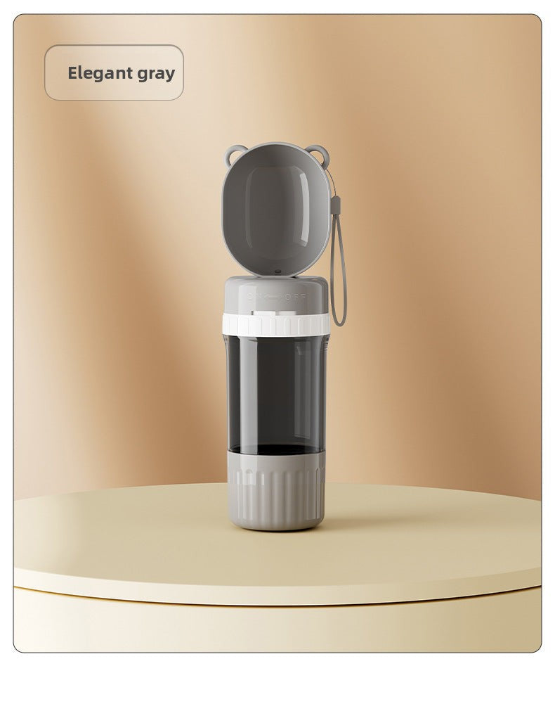 Dog Outing Water Cup Portable Drinking Water Apparatus Dog Kettle Pet Portable Cup Puppy Outdoor Drinking Water out Water Feeding