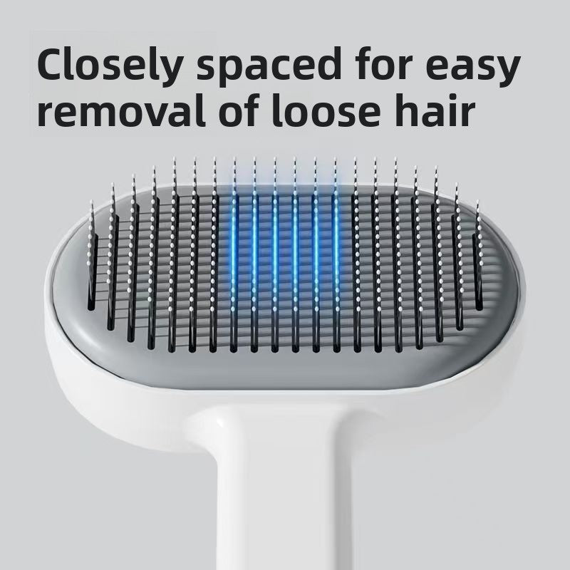 Patented cat needle comb for removing loose fur, dog and cat comb, pet comb, cat comb, pet grooming supplies