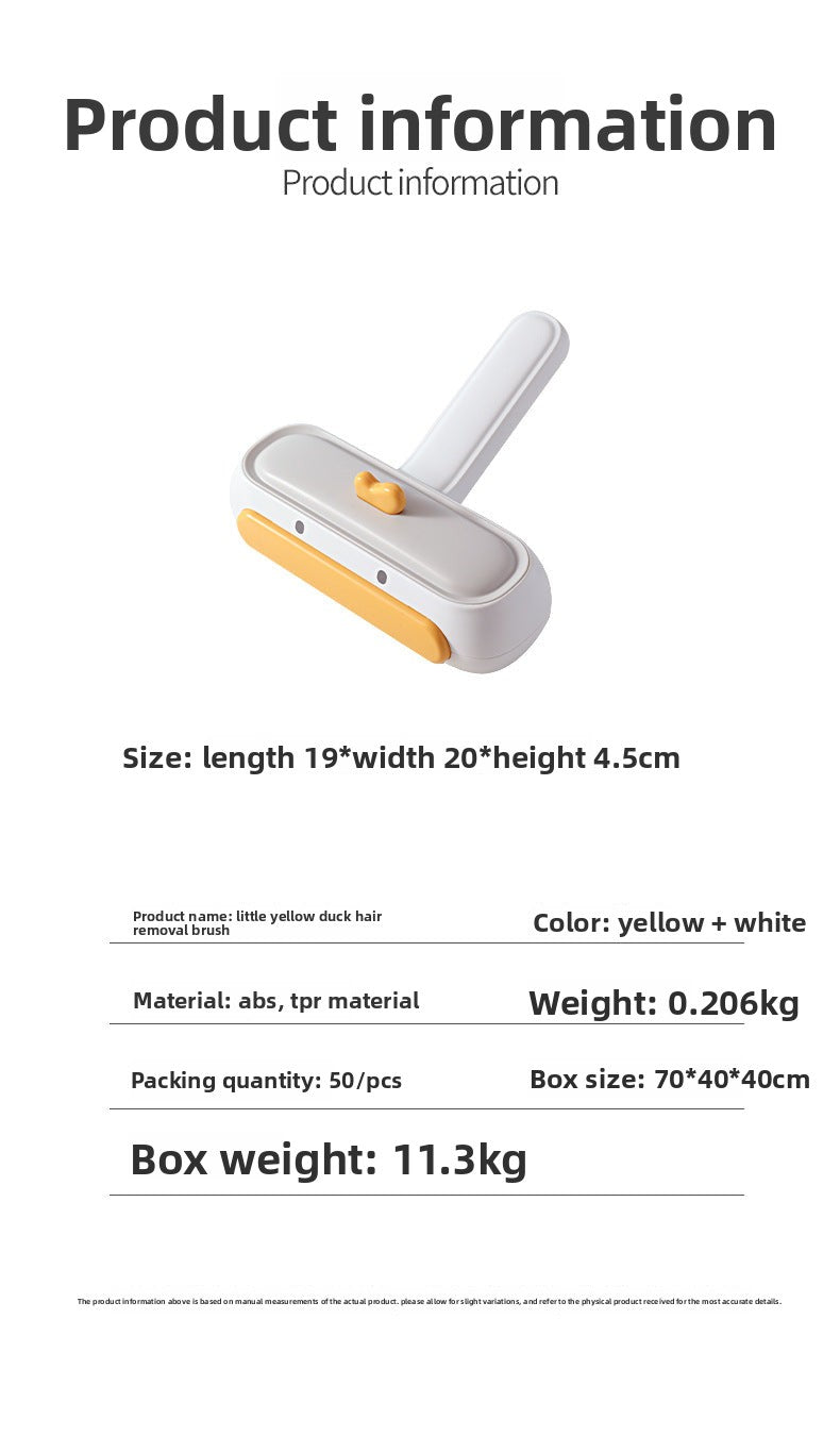 Dog and cat hair removal brush, two-way hair remover, pet cleaning and grooming tool, in-stock wholesale lint remover