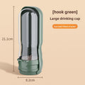 Carefully selected outdoor large dog foldable portable water cup with light, segmented design for holding dog food and water