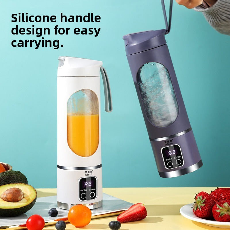 Portable Juicer Cup12Leaf blade ice crusher juice machine USB Rechargeable Mini Electric Juicer for Cross-Border Sales