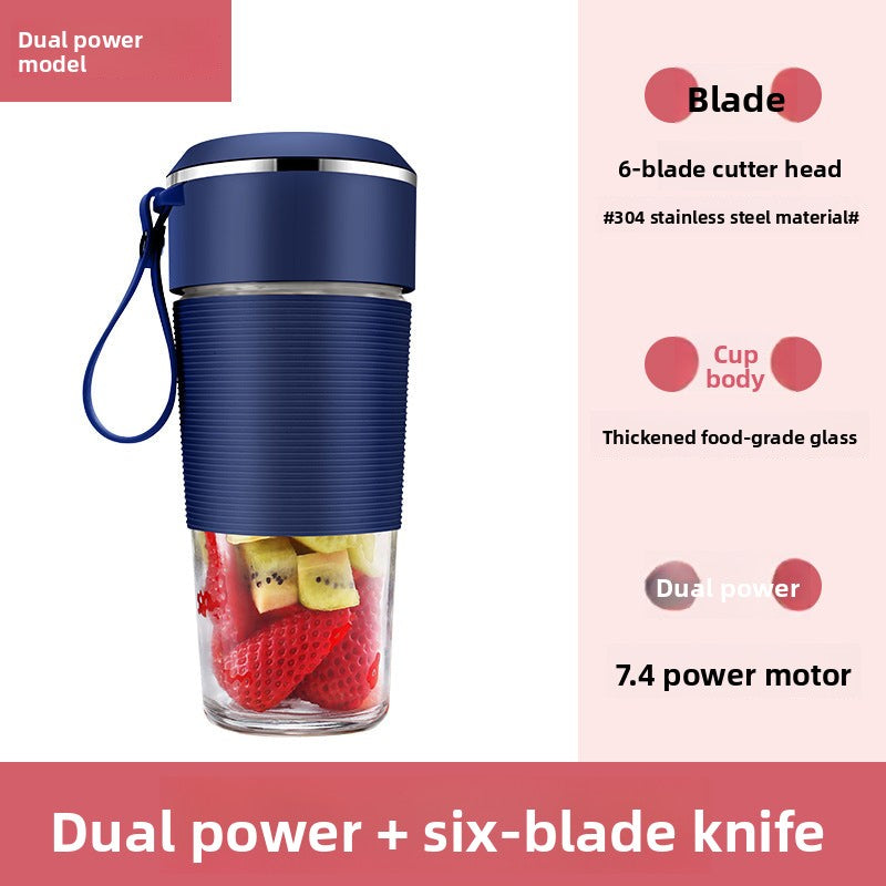 Directly supplied by the manufacturer, small household juicer USB Rechargeable Wireless Portable Fully Automatic Juicer Mini Juice Maker