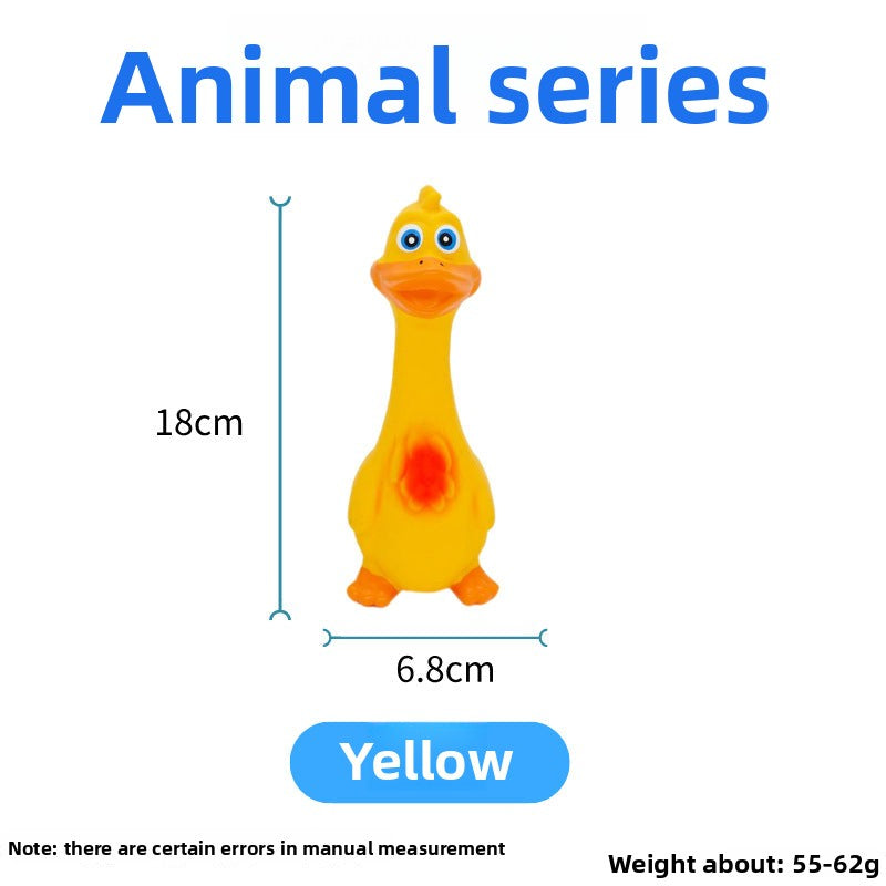 Cross-border pet toy big-billed duck, durable chew toy, teething toy, Teddy training pet toy supplies