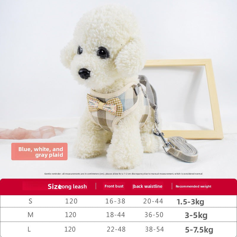 Pet Clothes Mesh Breathable Korean Style Vest-Style Dog Leash Cat Clothes Dog Clothes Wholesale