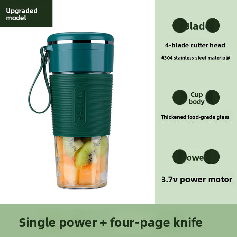 Directly supplied by the manufacturer, small household juicer USB Rechargeable Wireless Portable Fully Automatic Juicer Mini Juice Maker