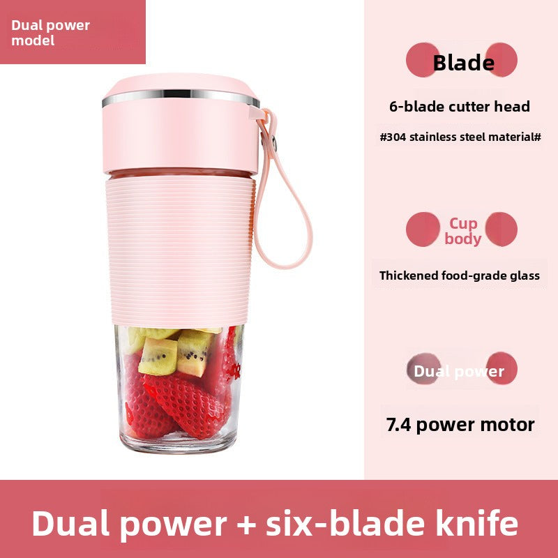 Directly supplied by the manufacturer, small household juicer USB Rechargeable Wireless Portable Fully Automatic Juicer Mini Juice Maker
