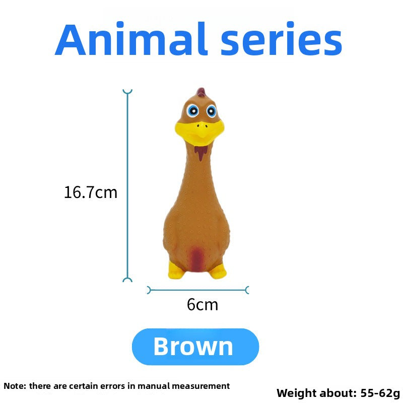 Cross-border pet toy big-billed duck, durable chew toy, teething toy, Teddy training pet toy supplies