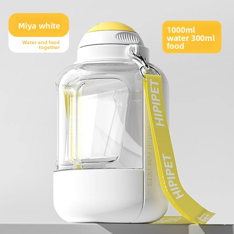 Dog Outing Water Cup Dog Kettle Portable Portable Cup Dog Walking Water Bottle Pet Drinking Water Feeding Drinking Water Apparatus Supplies