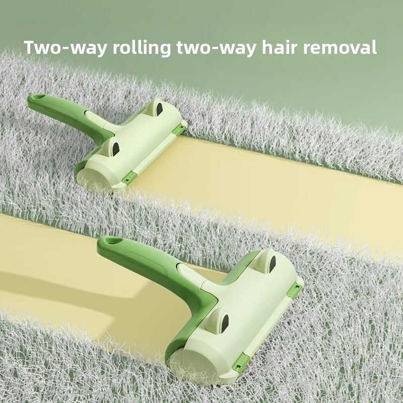 Cat hair removal roller brush, hair removal cleaning tool, pet cat and dog carpet and sofa hair scraper, little frog hair remover